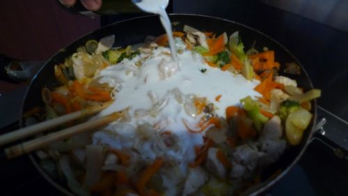 Receta de curry tailandes