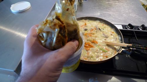 Receta de curry tailandes